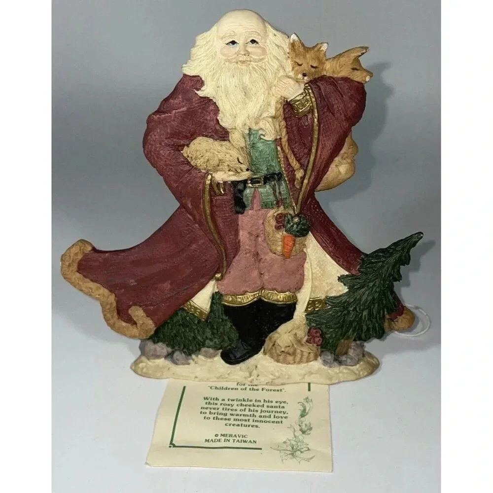 MeraVic Father Of The‎ Forest Santa Claus Resin Figure Limited 170/21,000 1991